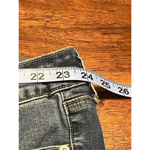 Torrid Trio Boot High-Rise Jeans in the El Nino Wash, Size 28-30 Short - Picture 9 of 13